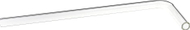 Tub xhami për ftohje uji Alphacool HardTube 16/11mm, kënd 90°, transparent