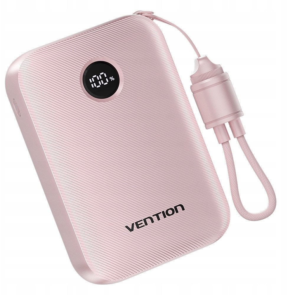 Powerbank Vention FKBP0 C, 20000mAh, 22.5W, rozë