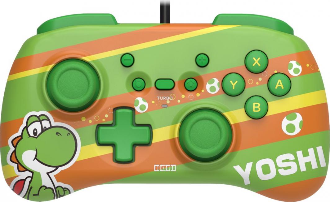 Kontroller Hori Horipad Mini Yoshi, me kabllo, i gjelbër