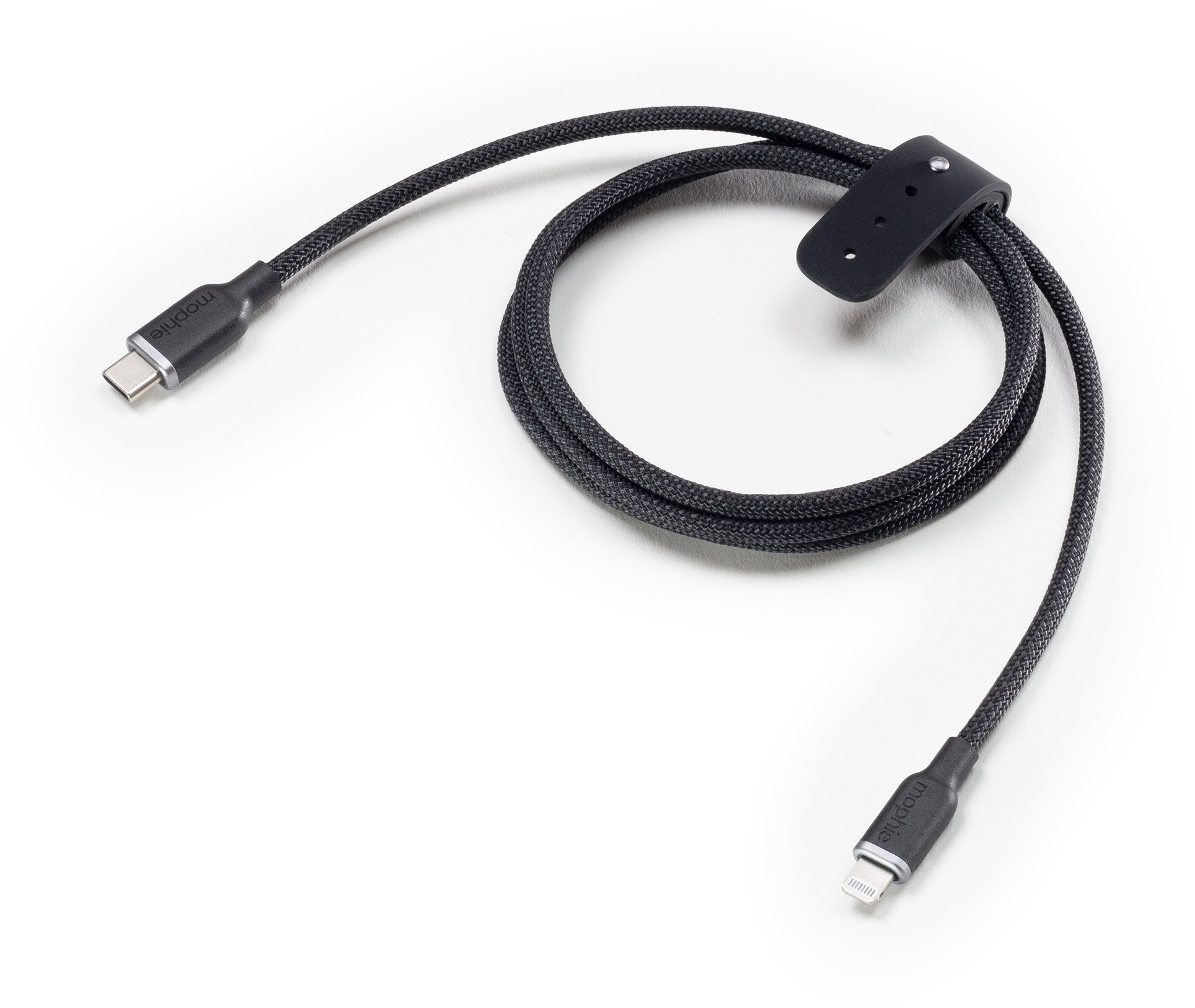 Kabllo USB C në Lightning Mophie Charge Stream, 60W, 1m, e bardhë