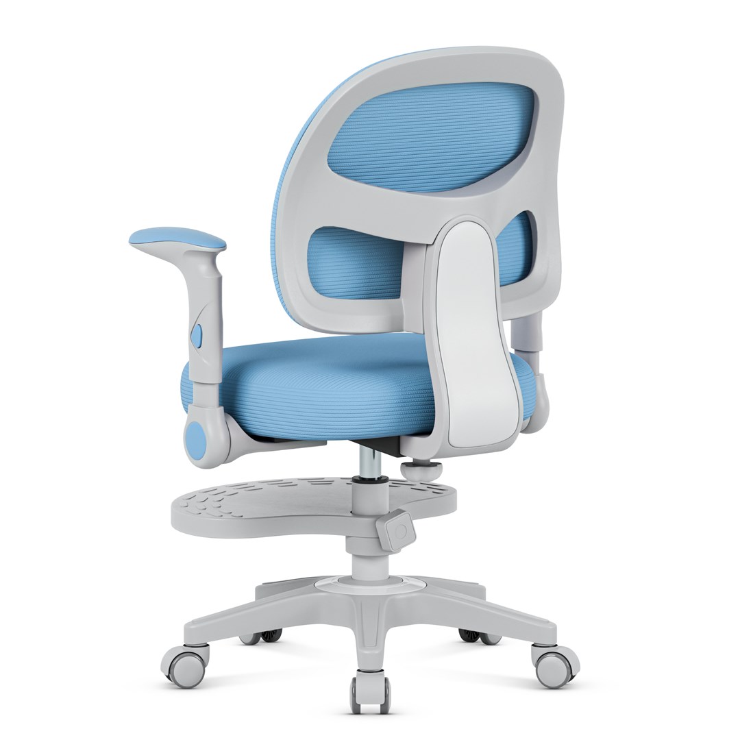 Karrige zyre MarkAdler Junior 5.0, rrotulluese, për fëmijë, blu
