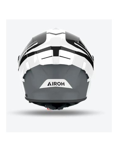 Helmetë integrale Airoh Spark 2 Spinner, termoplastikë HRT, xham dielli i integruar, e bardhë me shkëlqim