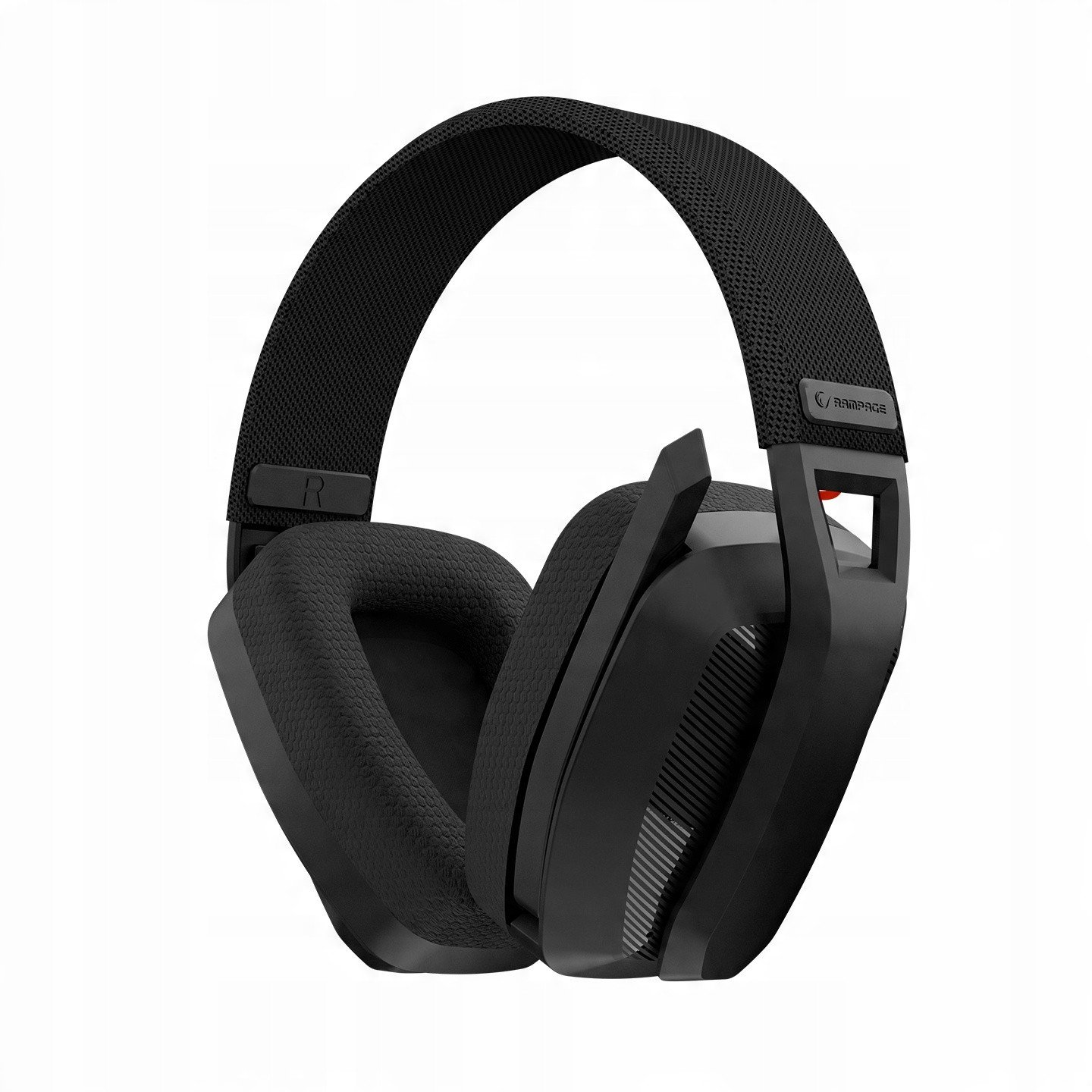 Kufje gaming Rampage Blitz, wireless 2.4G dhe Bluetooth, over ear, të zeza