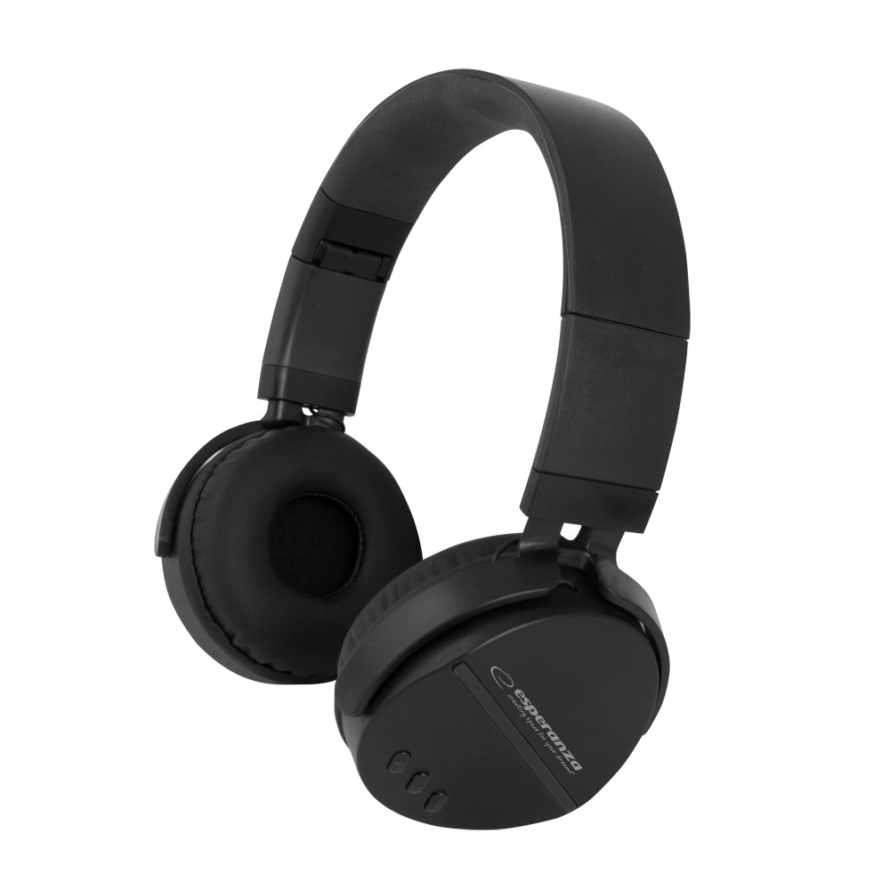 [OUTLET] Kufje Esperanza EH217K Bluetooth, të zeza