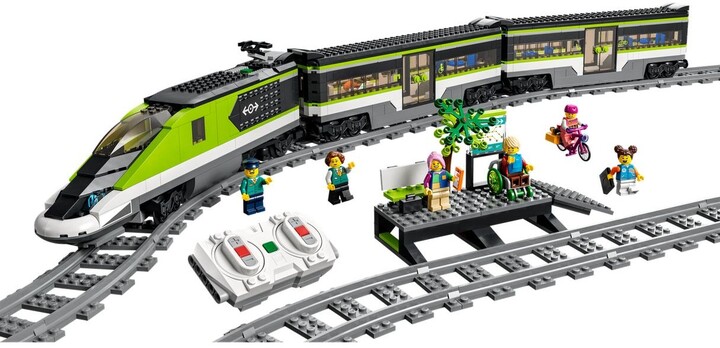 Set lodër LEGO® City 60337 Express train, 764 pjesë