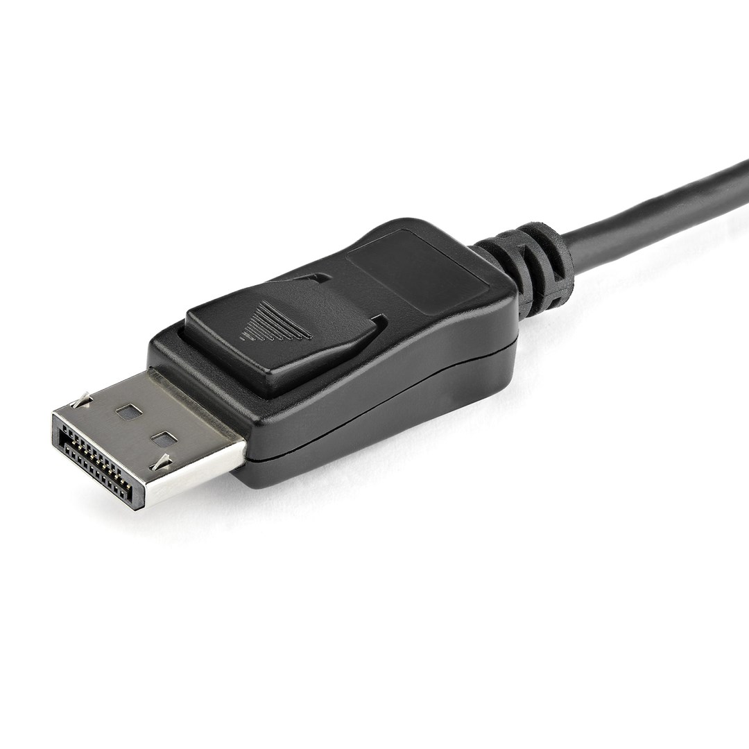 Ndarës video MSTDP122DP, DisplayPort në 2x DisplayPort, 4K 30Hz, i zi