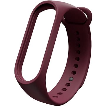 Ремче за рака Eternico Essential за Xiaomi Mi Band 5 6 7, TPU, црвено вино