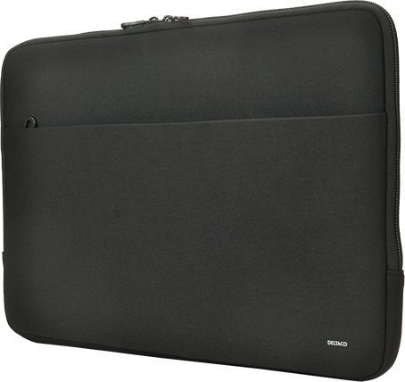Mbështjellëse laptopi Deltaco, 15.6-16", neopren, e zezë