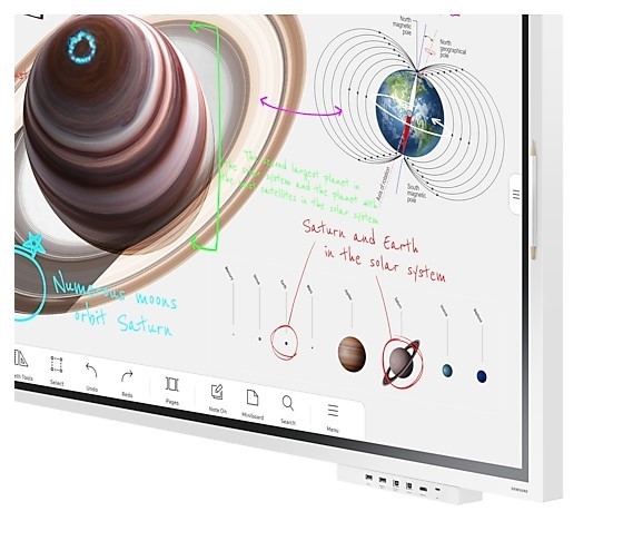 Smart Board Samsung Signage WM65B Flip Pro, 65'', UHD