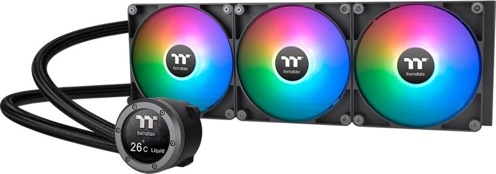 Ftohës uji Thermaltake TH420 V2 Ultra ARGB Sync, 420mm, all in one, i zi