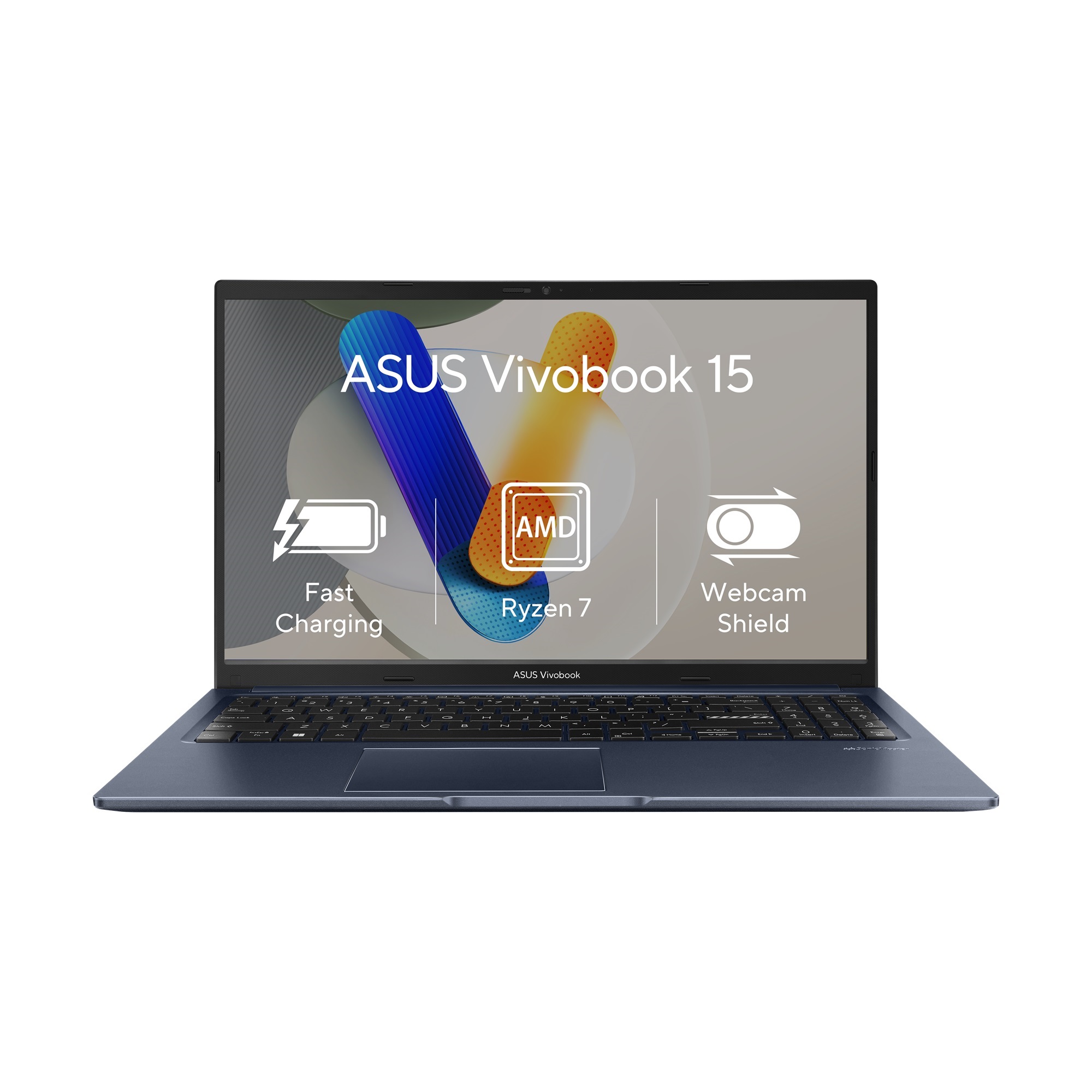 Laptop ASUS Vivobook 15″, Ryzen 7 5825U, 8 GB RAM, 512 GB SSD, i kaltër