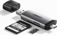 Përshtatës Ugreen USB-C – USB, i hirtë