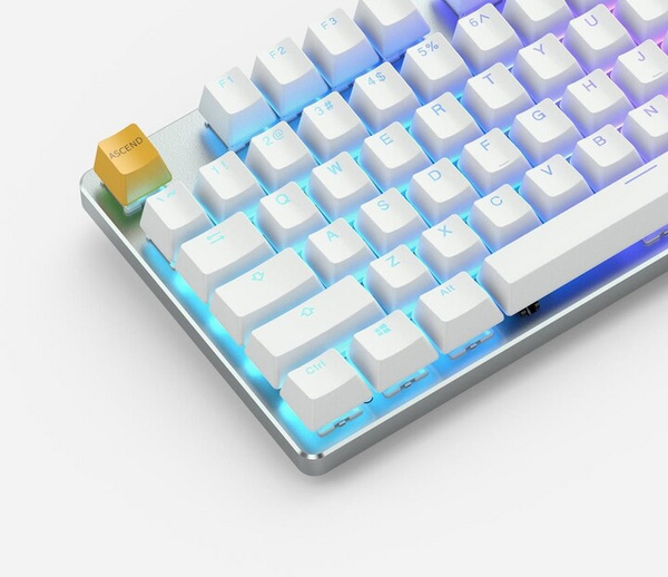 [OUTLET] Tastierë Glorious GMMK White Ice, US, e bardhë