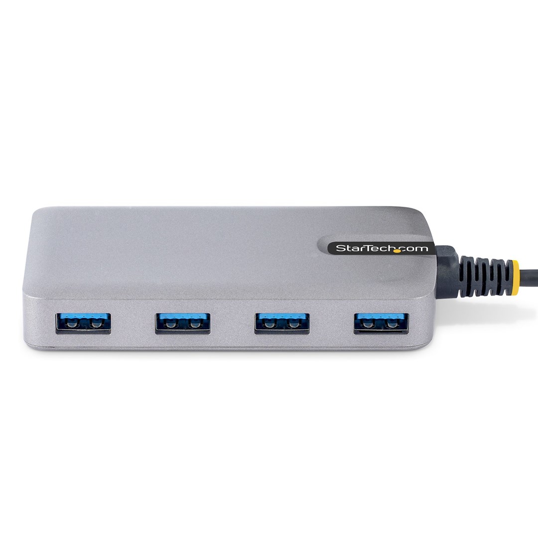 Qendër USB Startech, 4 porte, USB-C, 5Gbps, i argjendtë