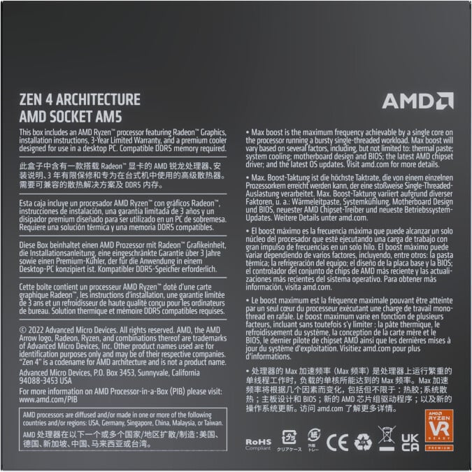 Procesor AMD Ryzen 5 7600