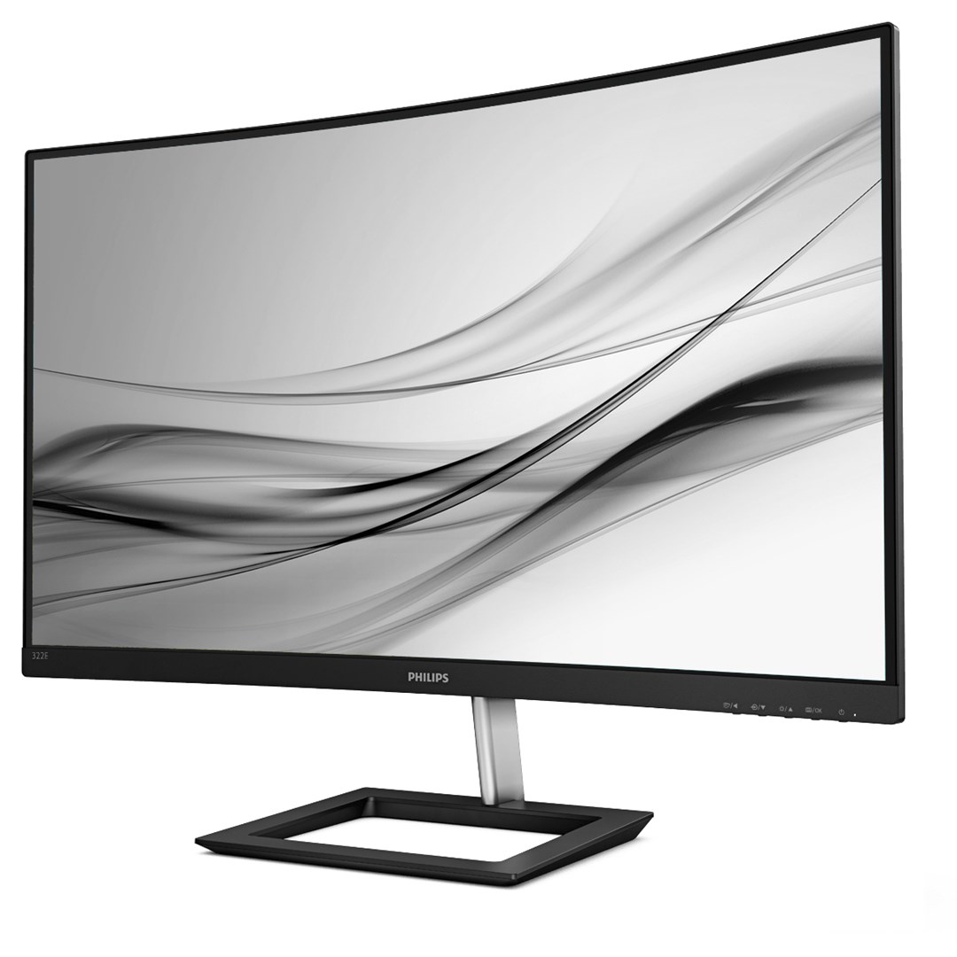 Monitor Philips E Line, 31.5", 1920 x 1080, Full HD, 75 Hz, i zi