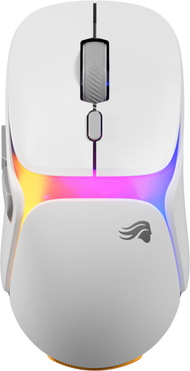 Maus gaming Glorious Model O3 Wireless InfinitePlay, 2.4GHz Bluetooth USB C, i bardhë