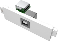 Modul prizë USB Vision TC3 USBB, USB 3.0, për panele Techconnect, i bardhë