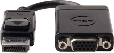 Përshtatës AV i Dell DisplayPort në D-Sub (VGA) i zi (470-ABEL)