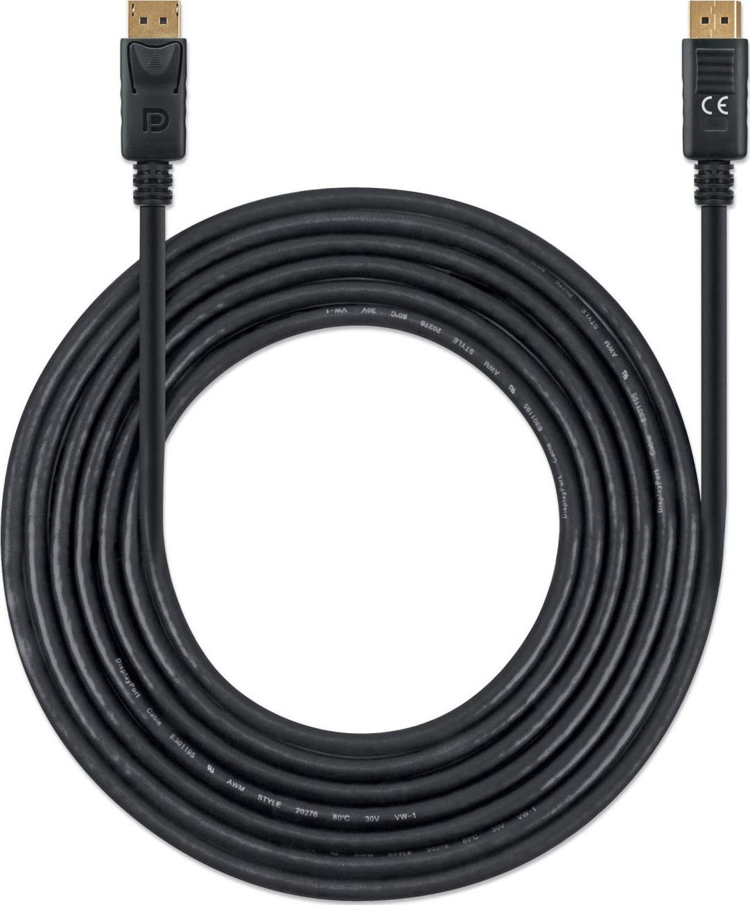 Kabllo DisplayPort 1.4 8K, 2m, e zezë