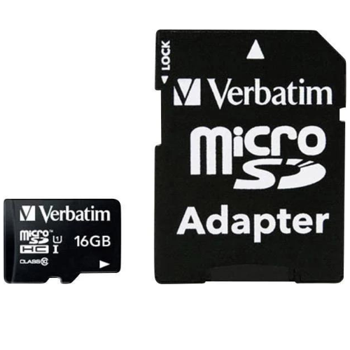 Kartë memorie Verbatim Micro SDHC, 16GB