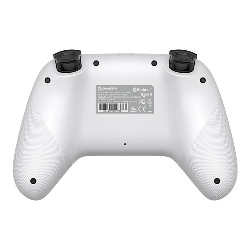 Gamepad GameSir T4 Nova Lite, Hall Effect, wireless, i bardhë