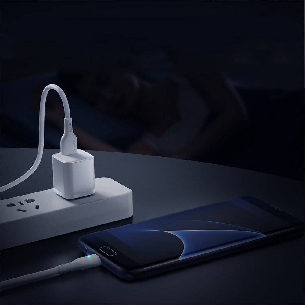 Kabllo USB Joyroom JYR725, USB A në microUSB, 2 m, e bardhë