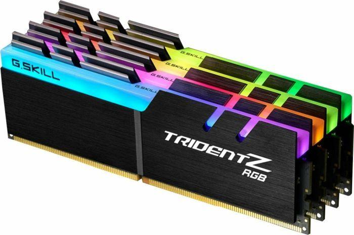 Memorie G.Skill Trident Z RGB, DDR4, 64 GB, 3600 MHz, CL18, F4-3600C18Q-64GTZR