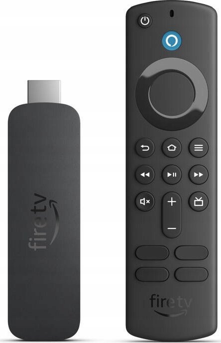 Pajisje streaming Amazon Fire TV Stick 4K, Wi‑Fi 6, Alexa Voice Remote, e zezë