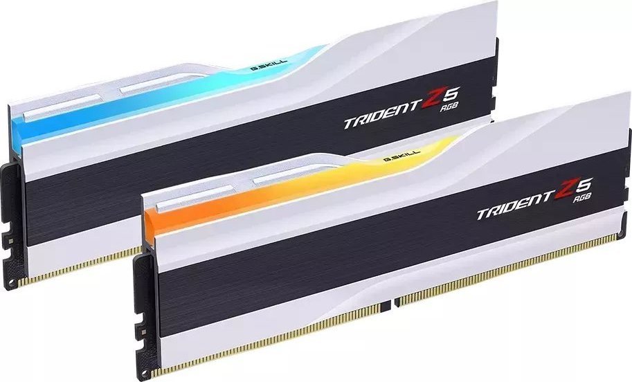 RAM G.Skill Trident Z5 RGB F5-6400J3039G16GX2-TZ5RW, DDR5, 32GB 6400MHz, e bardhë
