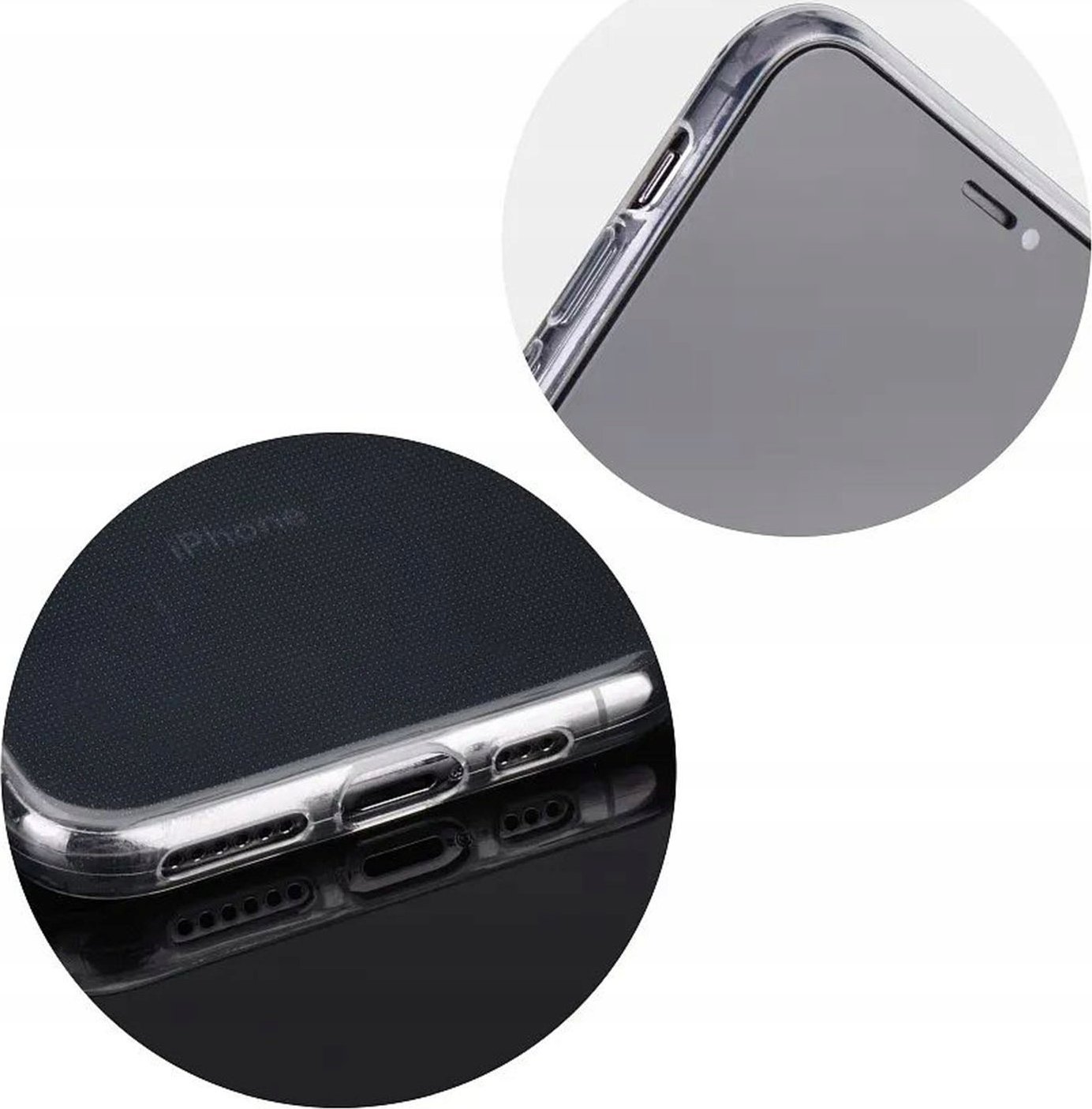 Mbrojtëse telefoni Samsung Galaxy A53 5G, ultra e hollë 0.5mm, silikon fleksibël, transparente