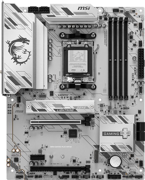 Pllakë amë MSI B850 GAMING PLUS WIFI6E, AMD AM5, ATX, Wi-Fi 6E