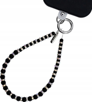 Varëse telefoni Crong Midnight Beads, universal, me rruaza dekorative, e zezë