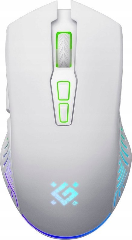 Maush gaming Defender PANDORA RF, wireless, 3200 DPI, i bardhë