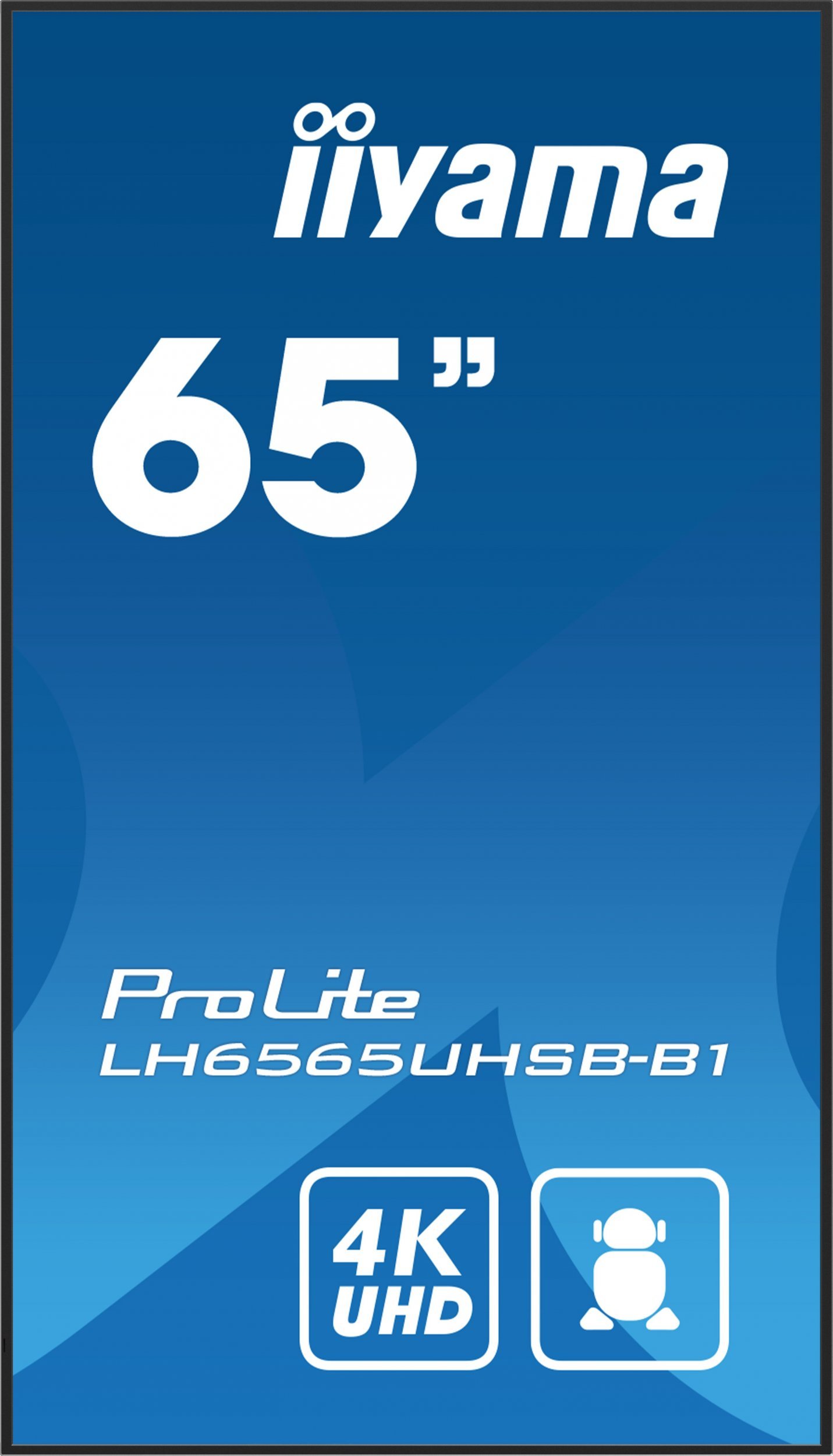 Ekran digital signage Iiyama ProLite LH6565UHSB-B1, 65", 4K, 800 cd/m², Android 11, i zi