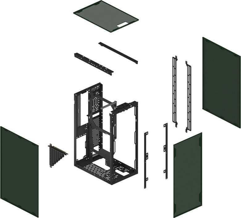 Kasë Ssupd Meshroom S Mini, Mini Tower