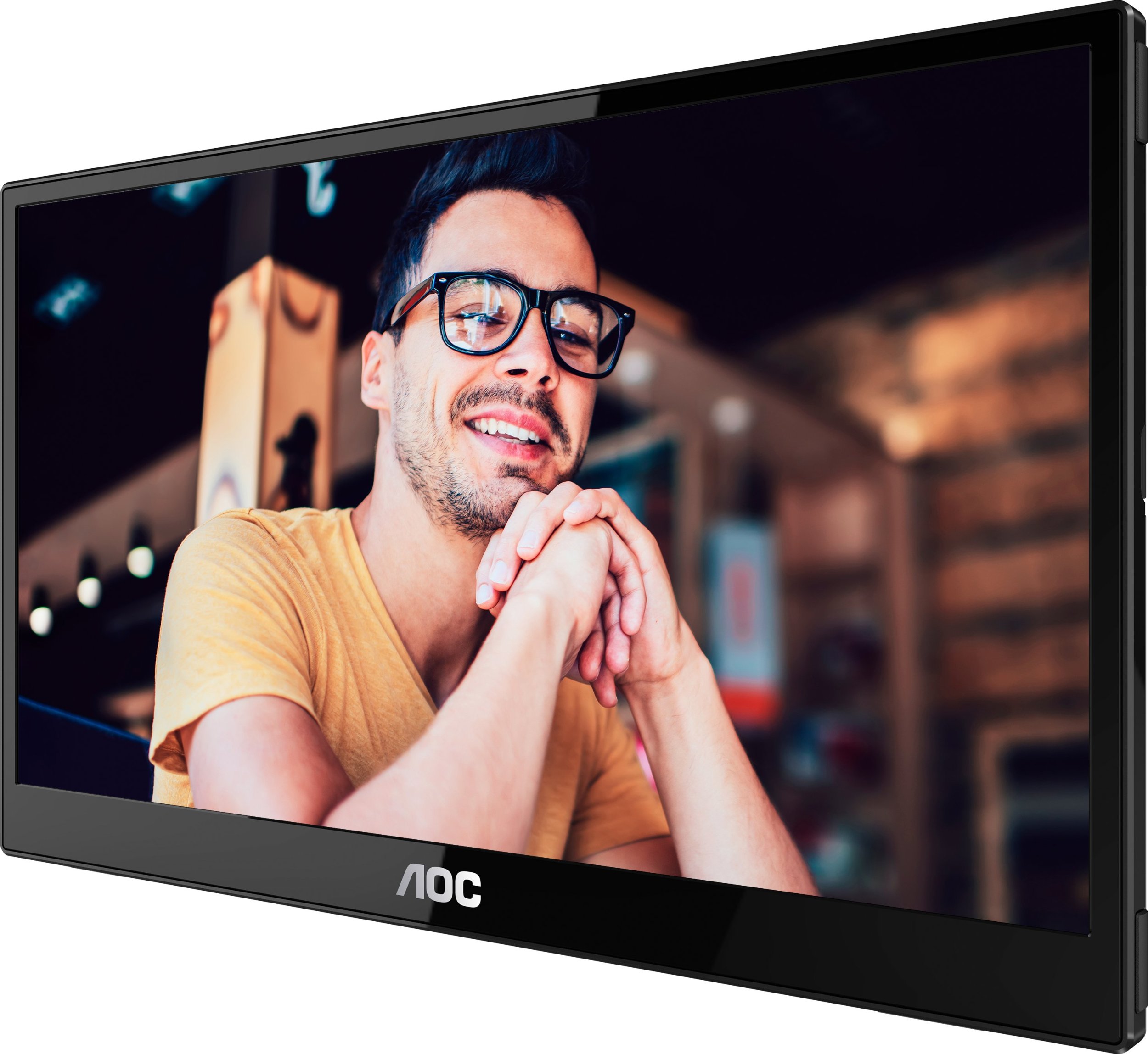 Monitor portativ AOC 16T3EA, 15.6", Full HD, USB C, i zi