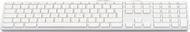 Tastierë LMP KB-1243, USB, layout për Mac, argjendtë