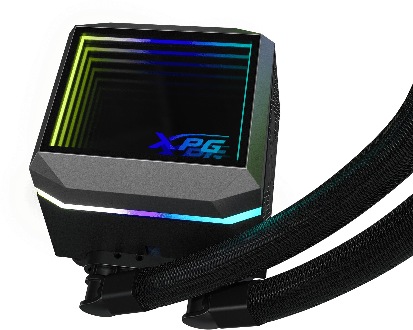 Ftohës uji CPU XPG Levante II 360, radiator 360 mm, RGB, i zi