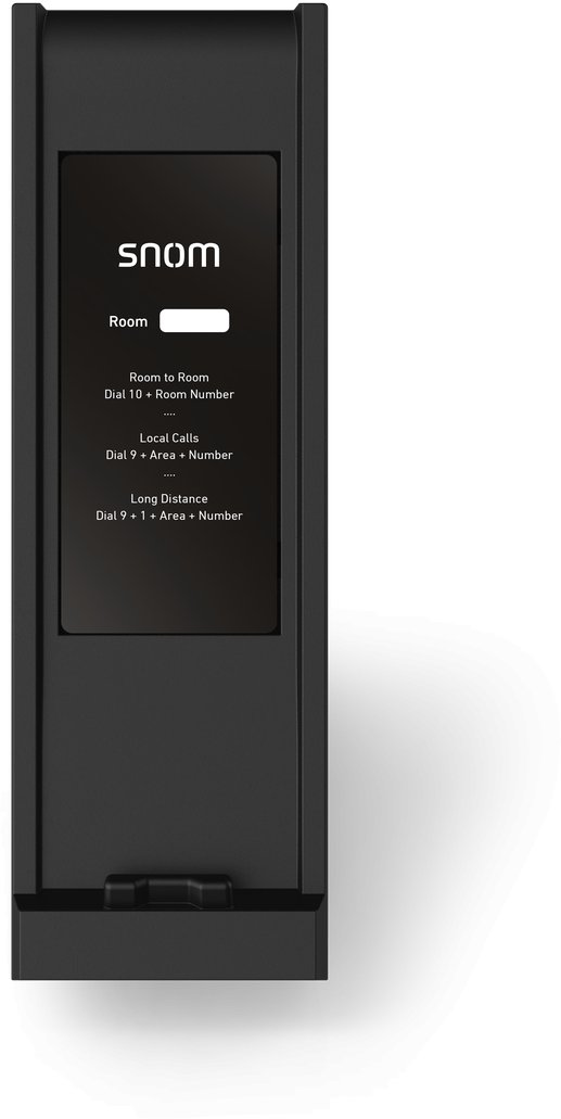 Telefon fiks Snom HD300A, IP, antibakterial, i zi