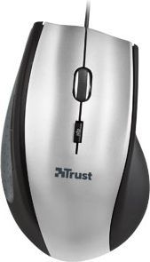 Maus Trust Comfort, me kabllo, USB, i hirt