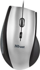 Maus Trust Comfort, me kabllo, USB, i hirt