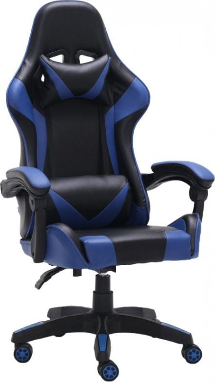 Karrige gaming Top E Shop REMUS BLUE Swivel, e zezë/ e kaltër