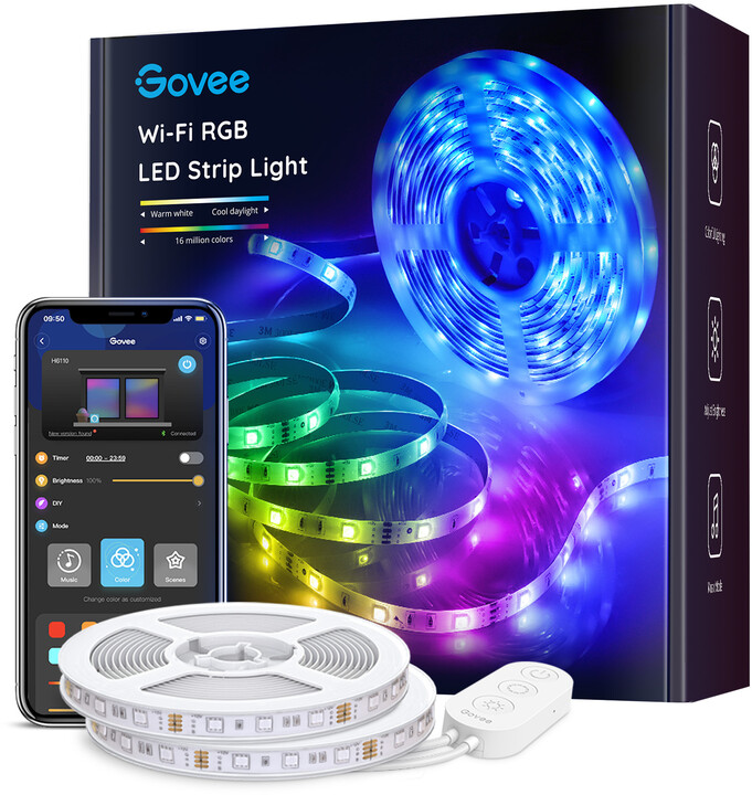 Sihirit Govee WiFi Smart LED RGB, 10m