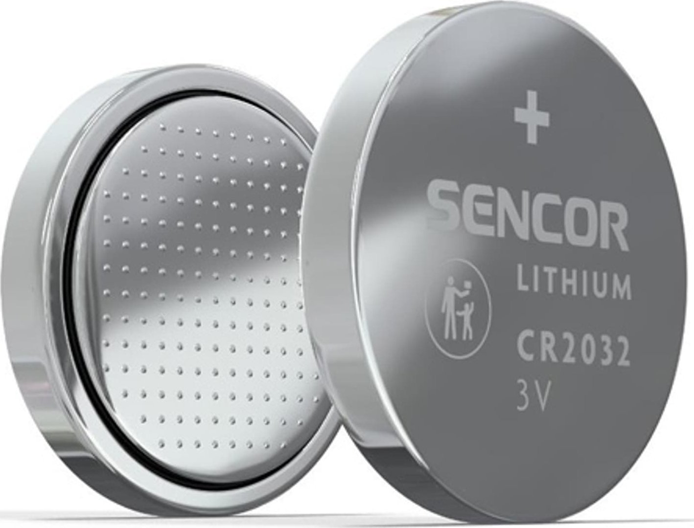 Литиумски батерии Sencor CR2032, 3 V, пакување 2 парчиња
