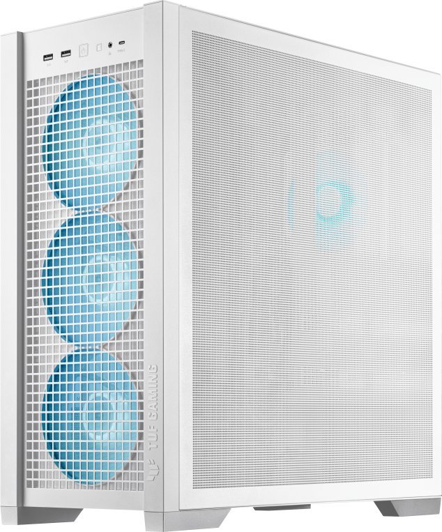 Kuti kompjuteri ASUS TUF Gaming GT302 ARGB, MIDI Tower, ATX, e bardhë