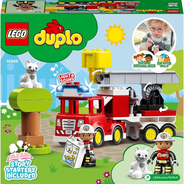 Играчка LEGO DUPLO® 10969, Противпожарно возило
