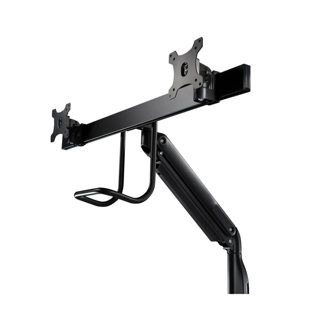 Носач за двоен монитор V7 DM1HDD, 32\", 35\", црн