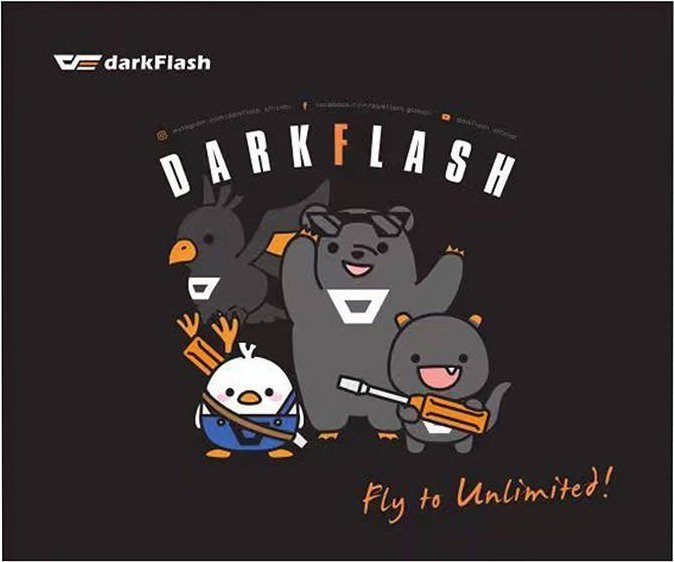 Mauspad Darkflash Fly to Unlimited, S, i zi