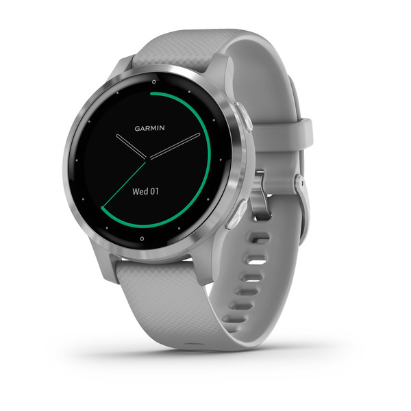 Orë e mençur Garmin Vivoactiv 4S, e hirtë/ argjendtë